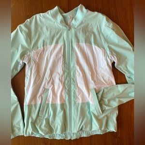 Lululemon lightweight bomber style track jacket